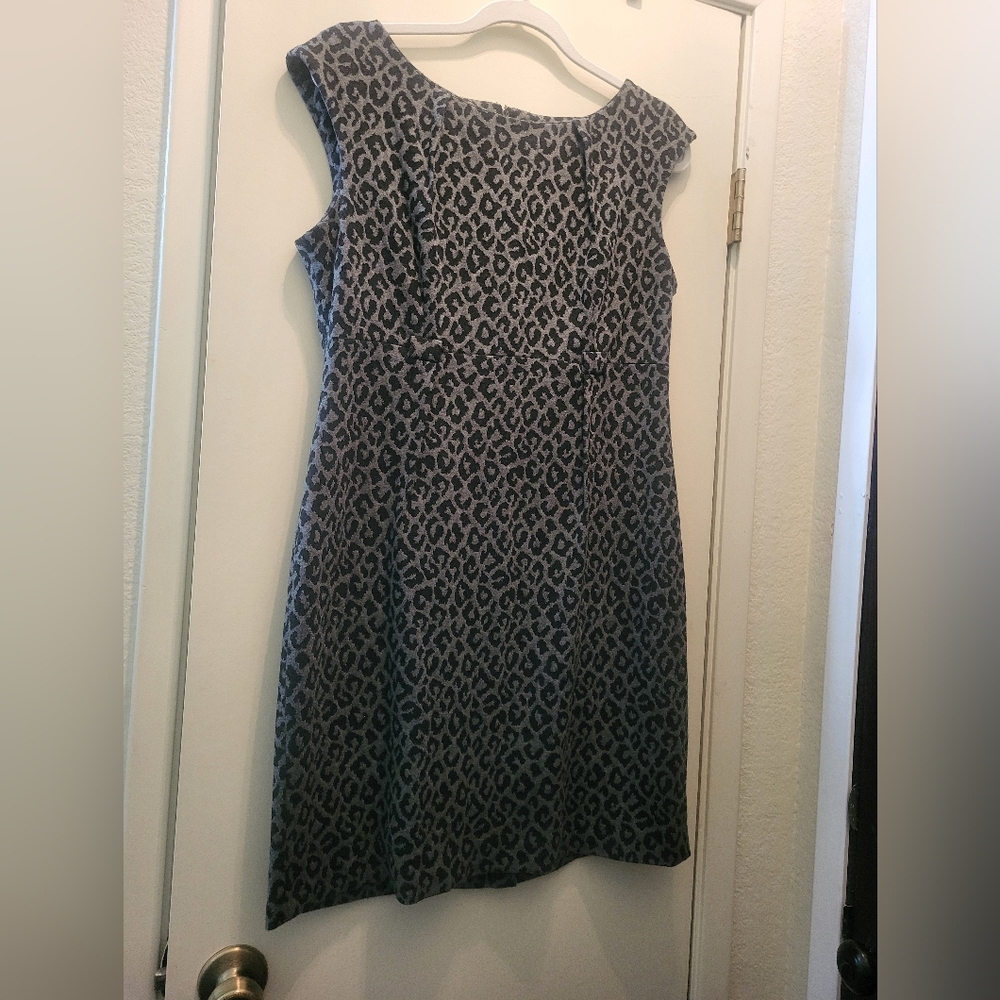 Calvin Klein Leopard Print Dress